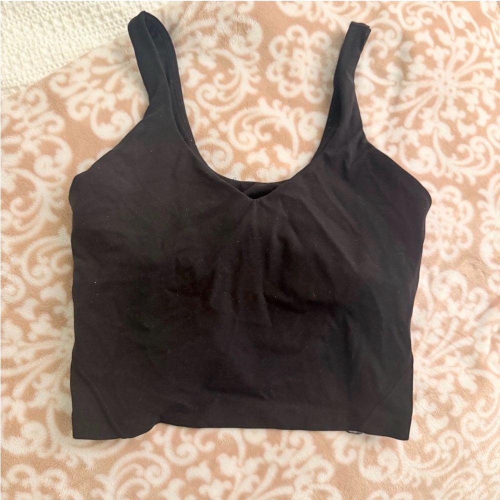 lululemon athletica Black Tank Top